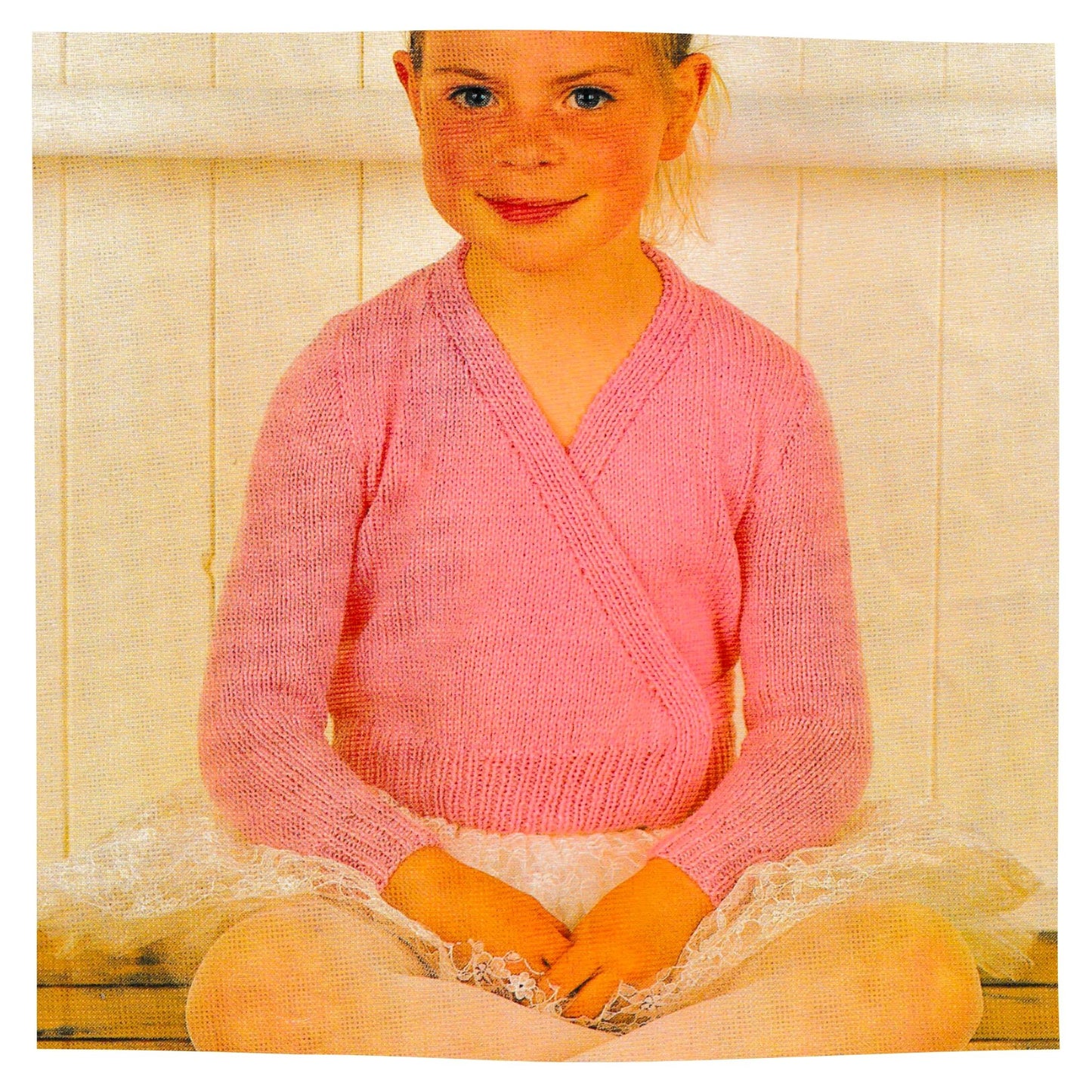 Girls Ballet Top Knitting Pattern