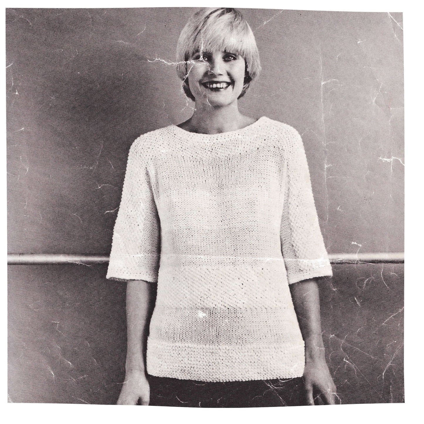 Vintage Dishcloth Top Free Knitting Pattern