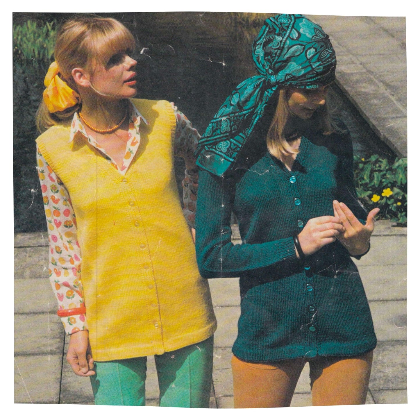 Ladies Long Cardigan and Waistcoat Knitting Pattern