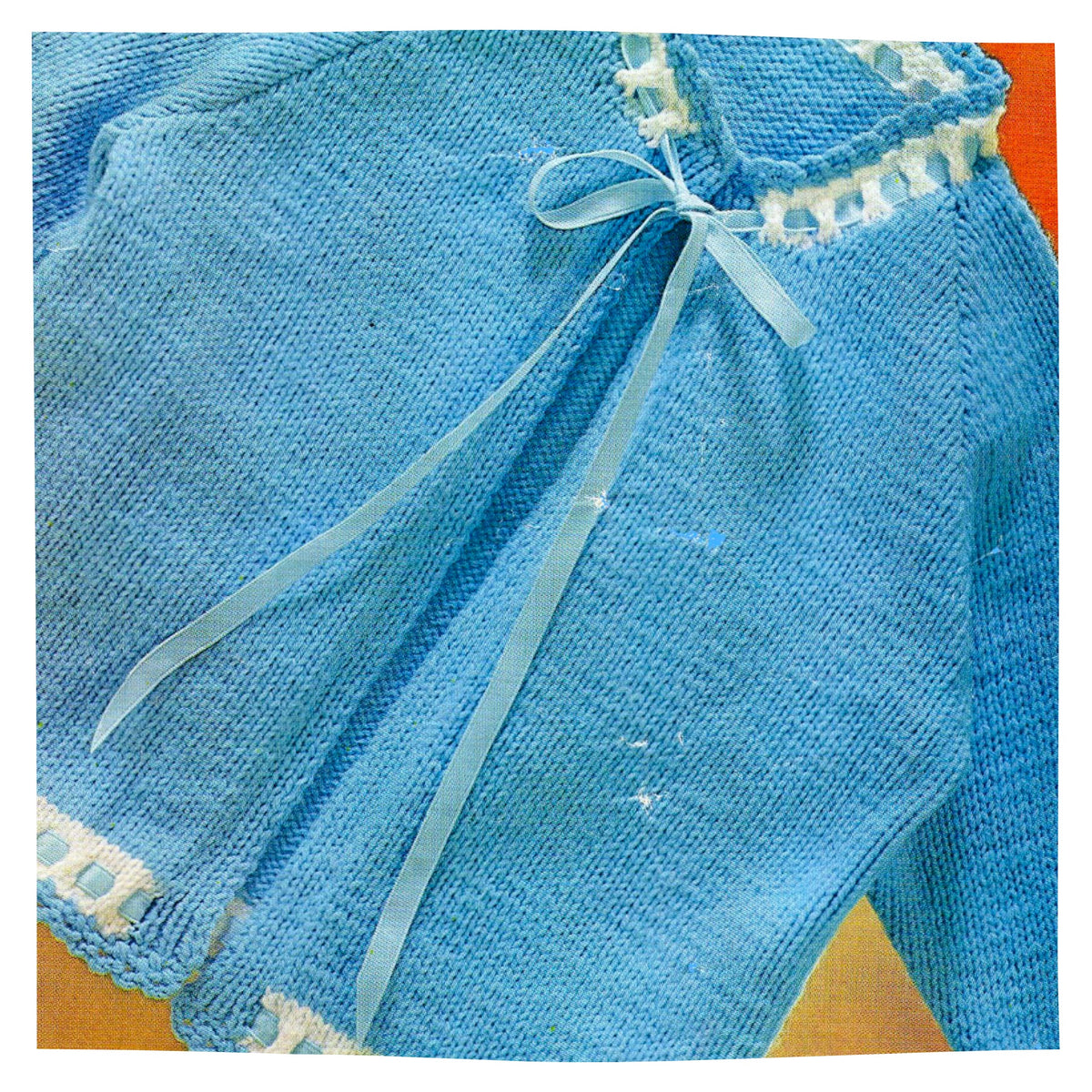 Baby Matinee Coat Knitting Pattern PDF – DK, 3 or 4 Ply