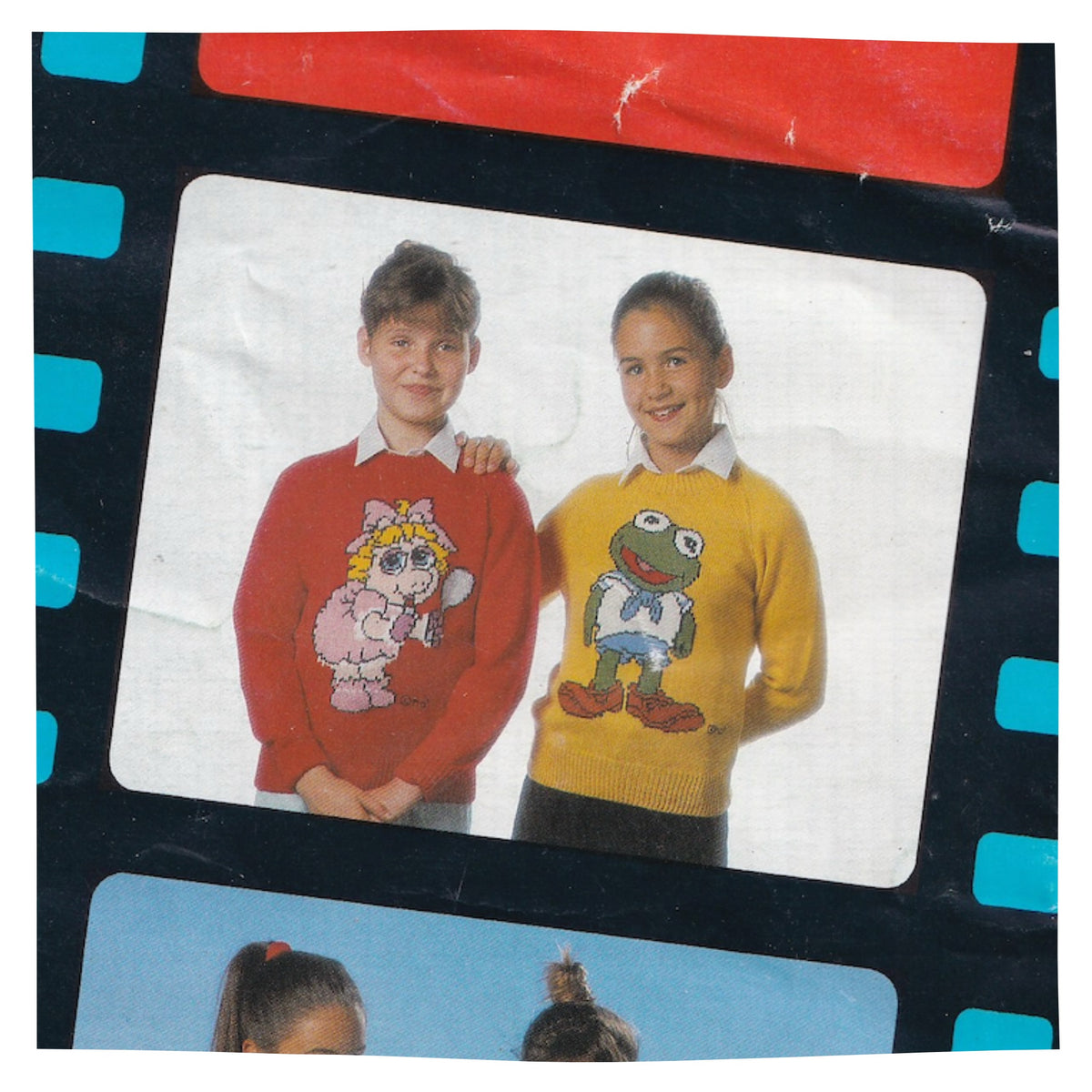 Muppet Babies - The Muppets Intarsia Sweaters Knitting Pattern