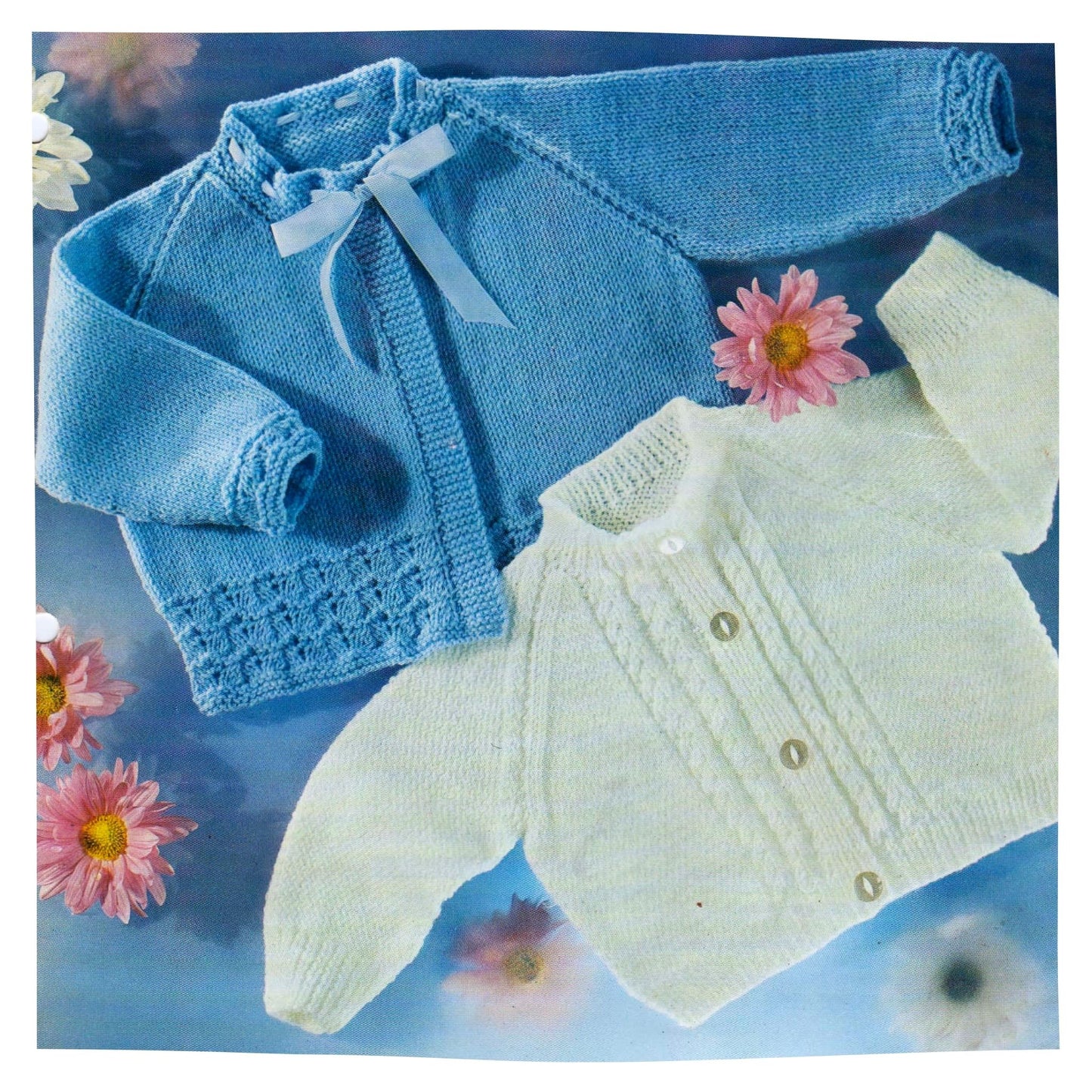 4 Ply Baby and Child Cardigans Knitting Pattern