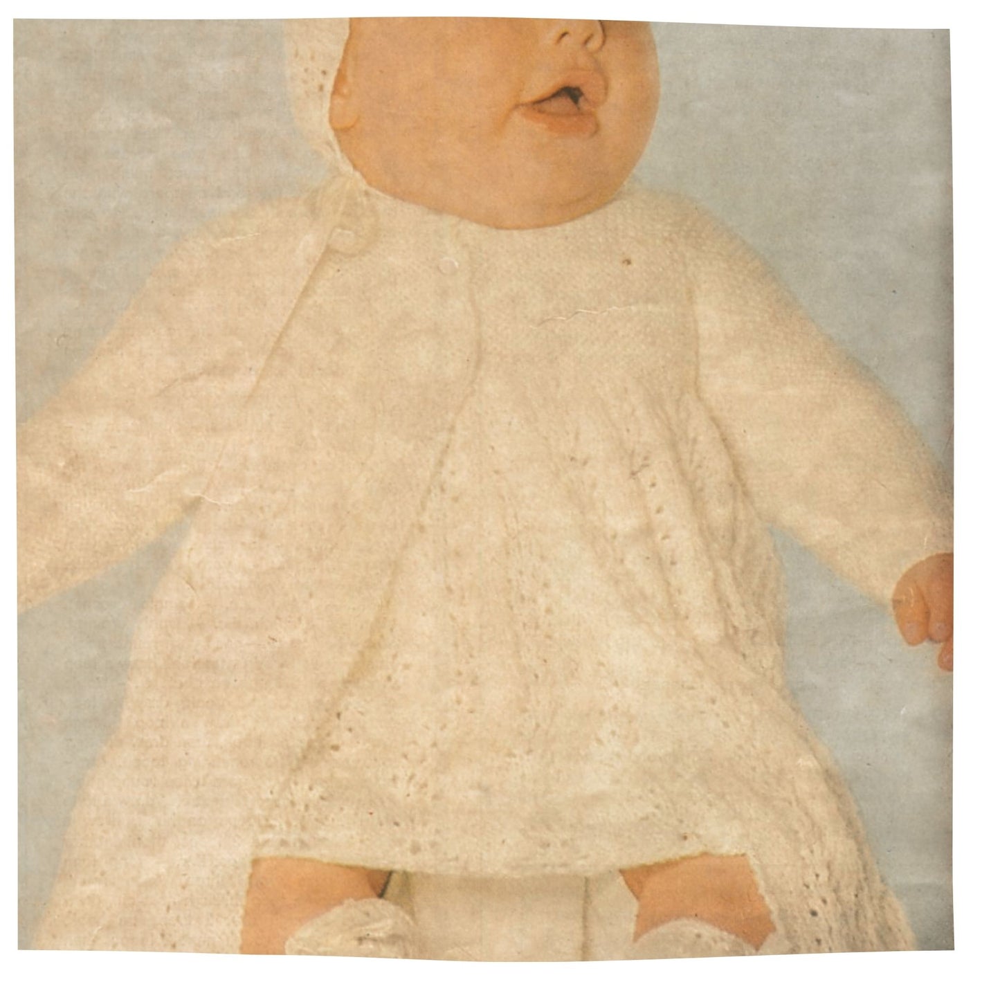 Patons 836 Vintage 3 Ply Baby Knitting Pattern Collection